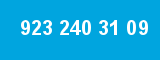 923 240 31 09 923 240 31 09